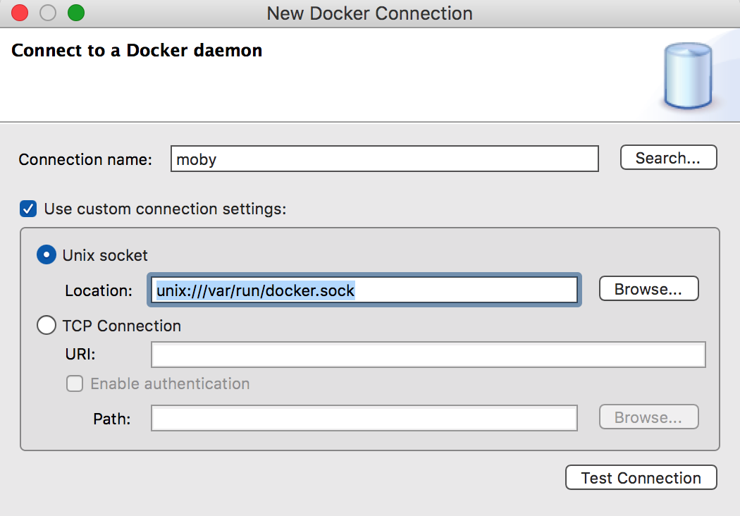 airflow docker connection